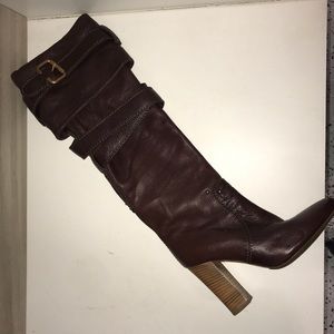Chloe knee high Leather Boots